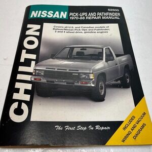 Vtg Nissan‎ Pick Ups & Pathfinder 1970-88 Chilton Repair Manual by Haynes MN1994